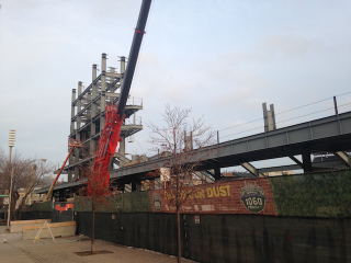 Illustration for article titled Here's What The Massive Construction At Wrigley Looked Like Yesterday